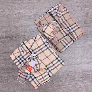 Áo chống nắng toàn thân sọc caro | BigBuy360 - bigbuy360.vn