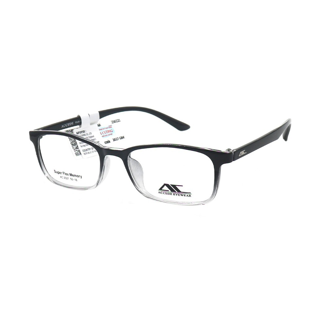 (Hàng chính hãng) Gọng kính nam nữ Accede AC2027 màu sắc thời trang