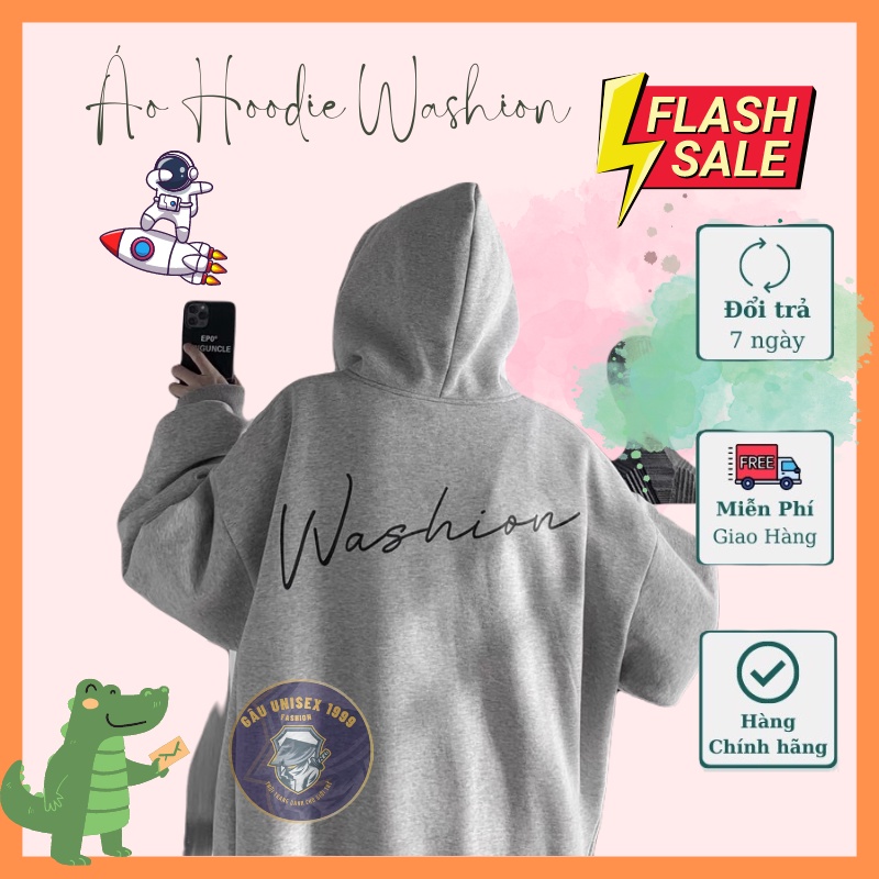 Áo Hoodie Khoá Kéo Washion Có Túi  Và Mũ Chất Đẹp