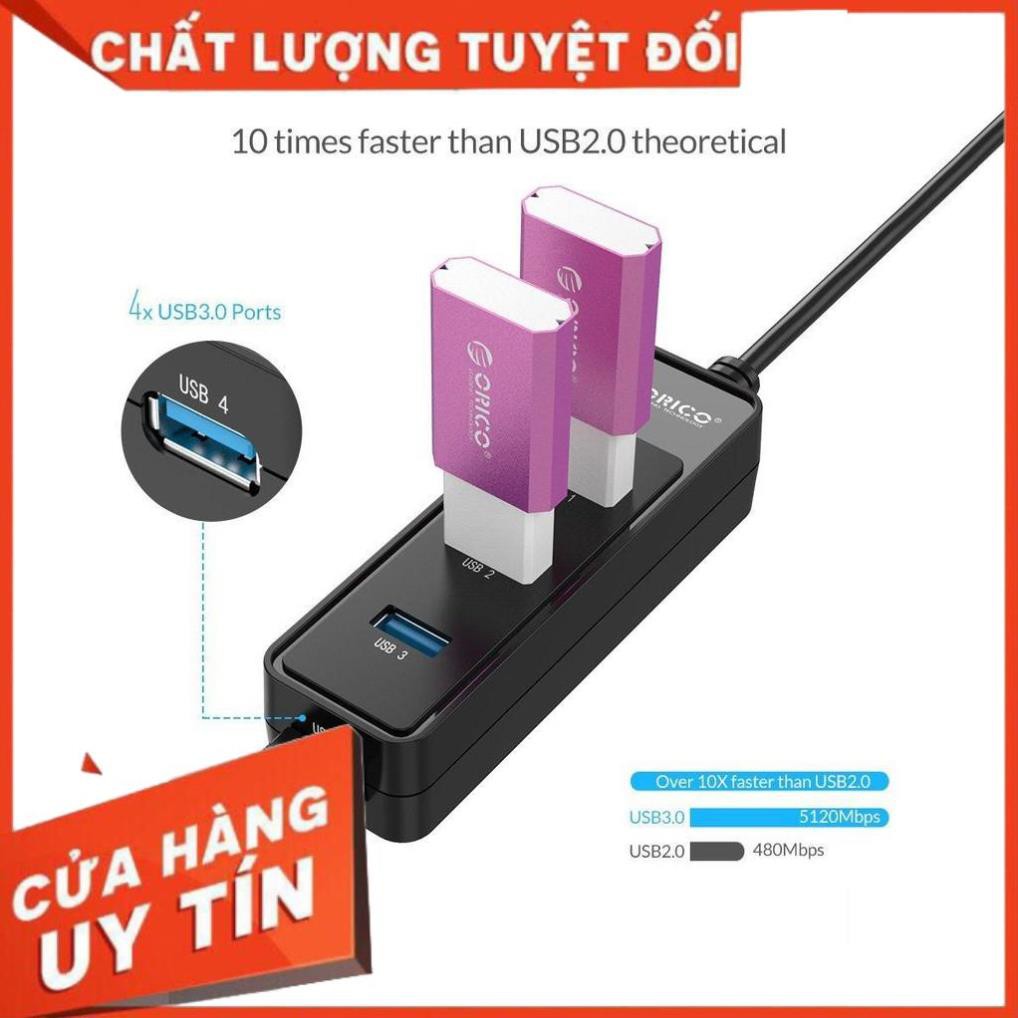 Đầu chia 3 ổ USB ORICO hàng chính hãng, bảo hành uy tín 12 tháng