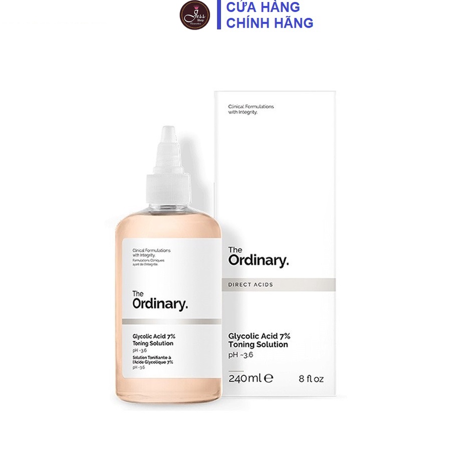 [Bill Canada] Nước Hoa Hồng The Ordinary Glycolic Acid 7% Toning Solution Toner 240ml