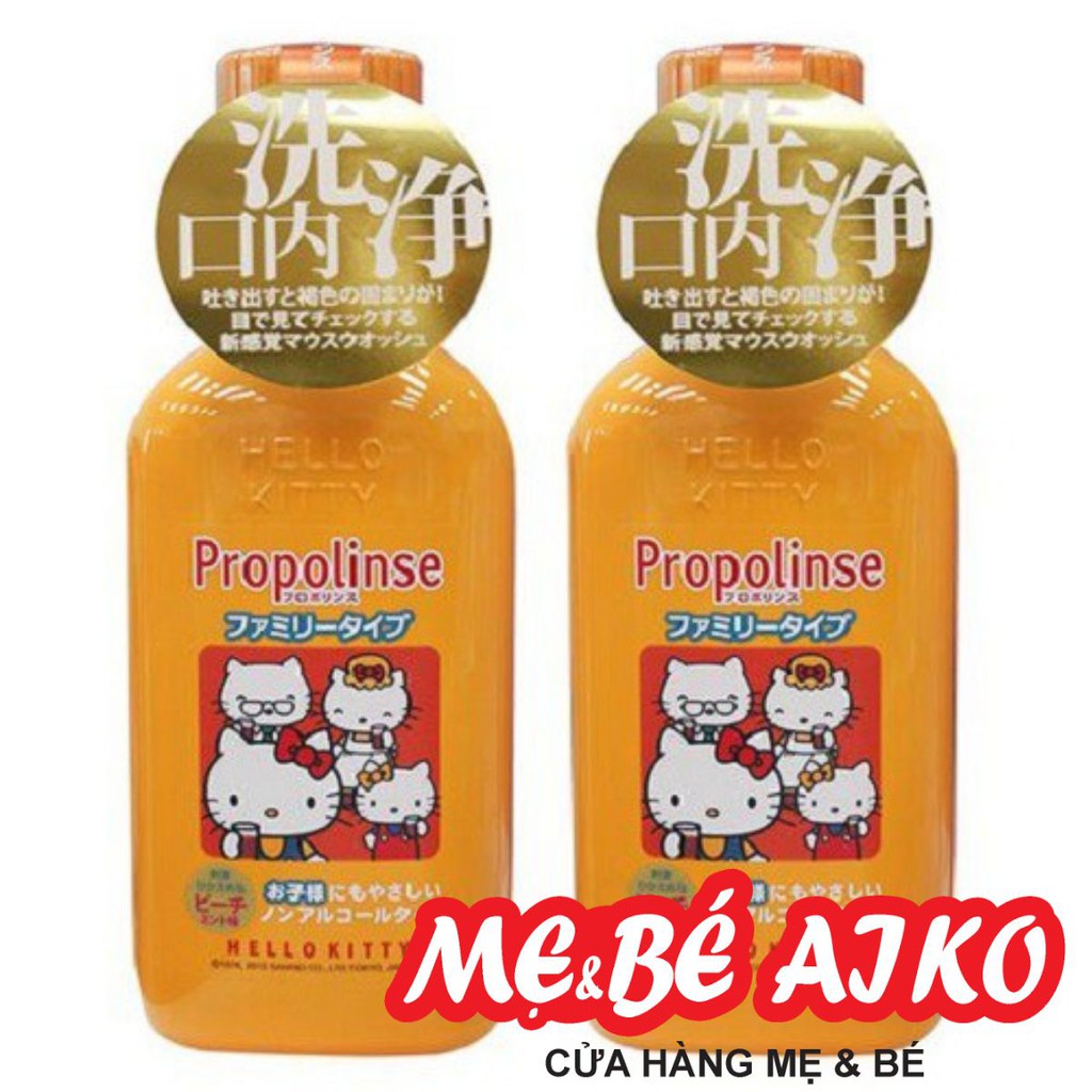 Nước súc miệng Propolinse Hello Kitty Cho Bé
