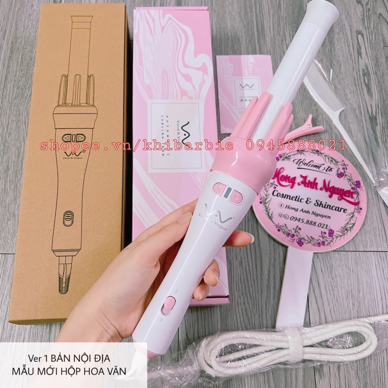 MÁY UỐN XOĂN TỰ ĐỘNG VIVID&VOGUE bảo hành 1 NĂM