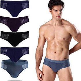 1 Chiếc Quần Sịp Men Tam Giác 303 Thông Hơi Xuất Khẩu Loại 1 - 1q Sịp Men Chéo Thông hơi