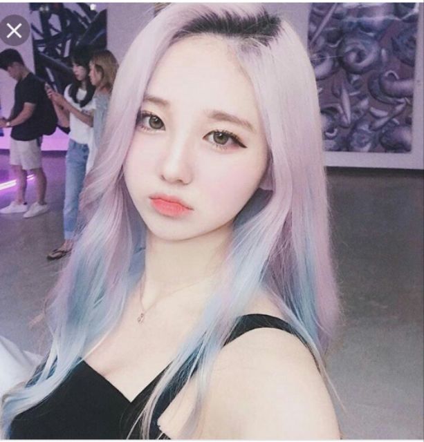 Kem nhuộm tím khói ánh hồng