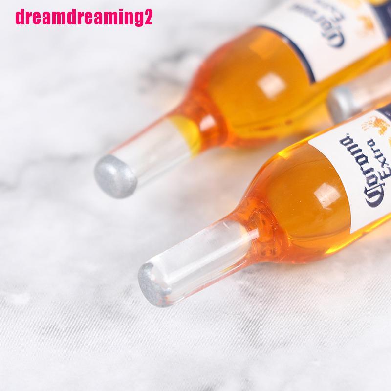 Set 10 mô hình chai rượu mini tỉ lệ 1/12 trang trí nhà búp bê