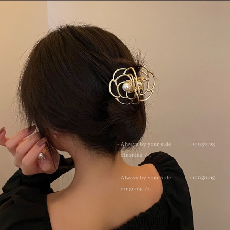 KẸP TÓC BÔNG HOA SANG CHẢNH