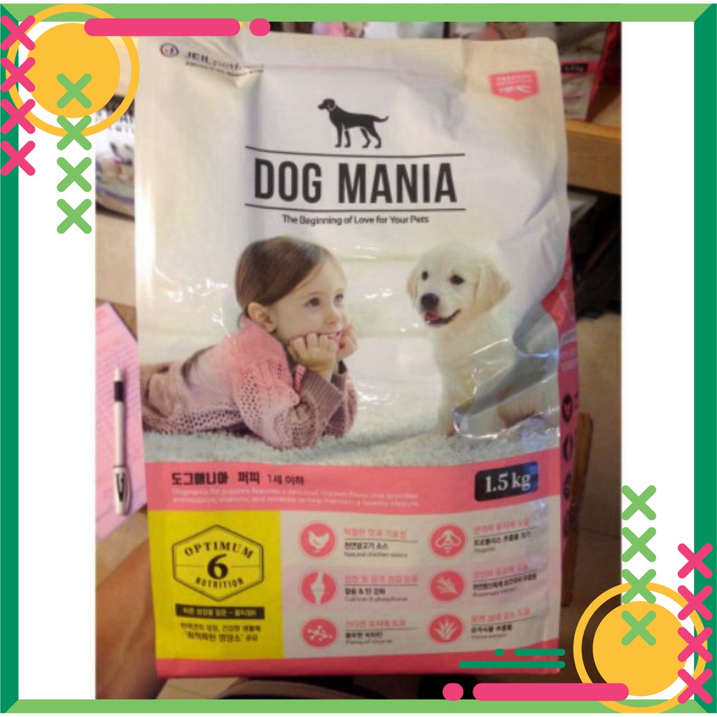 Thức Ăn Cho Chó Con DOG MANIA Puppy 3kg