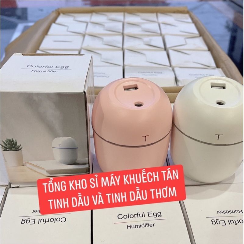 [Sẵn hàng] Máy xông tinh dầu mini chữ T