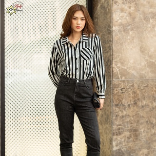 Áo sơ mi dài tay form rộng công sở cao cấp có size 45kg - 90kg