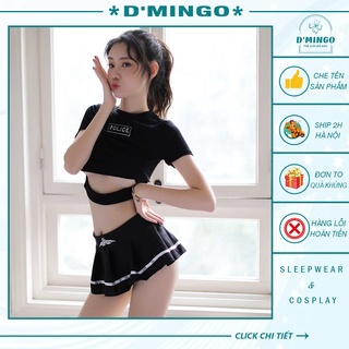 Cosplay Police Sexy - Đồ Lót Cosplay Cảnh Sát - Set đồ ngủ cosplay nữ cảnh sát quyến rũ gợi cảm CP03