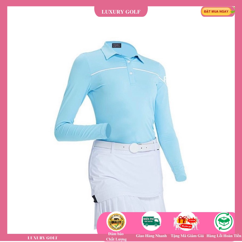 Áo golf nữ dài tay thể thao PG Cao Cấp