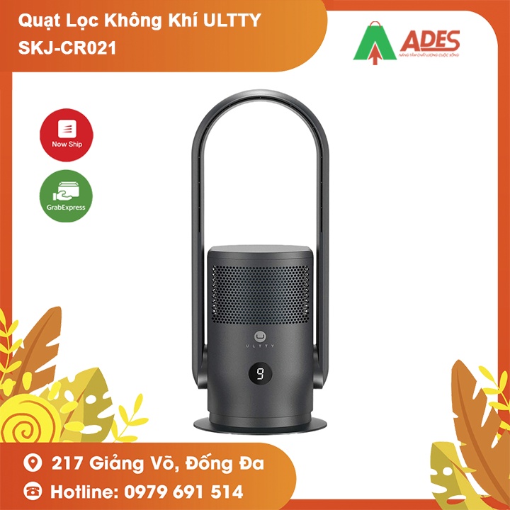 Quạt Lọc Không Khí ULTTY SKJ-CR021 | Bộ lọc Hepa H13 | Hàng chính hãng | Bảo hành 24 tháng