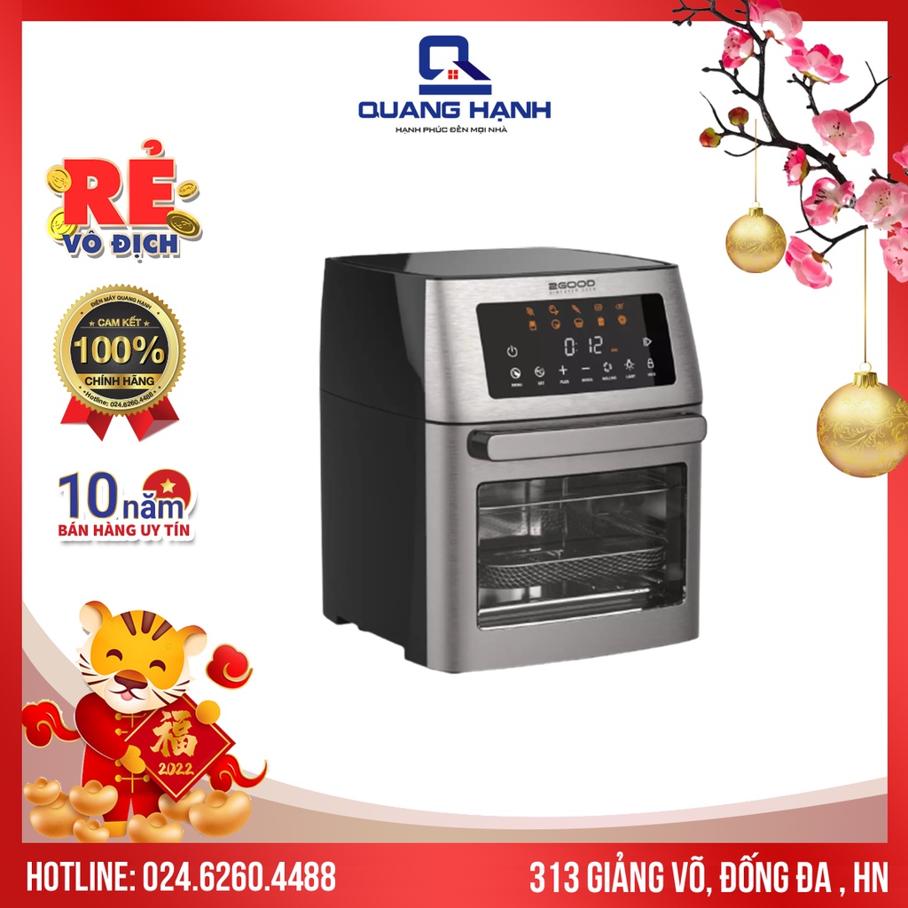 Nồi Chiên Không Dầu 2GOOD Air Fryer Oven Vortex S18