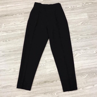Quần Baggy lưng chun công sở