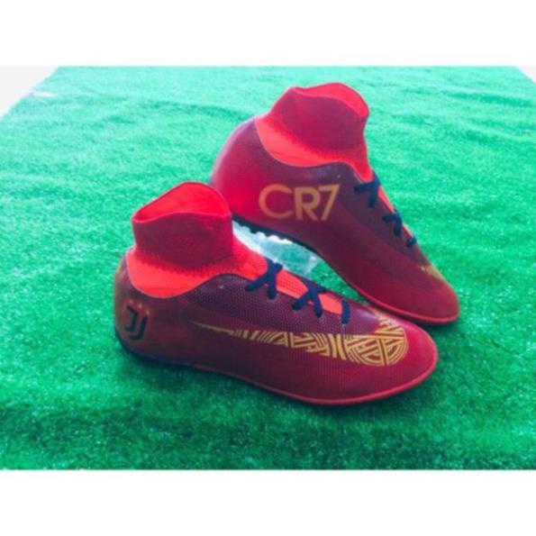 GIÀY ĐÁ BANH CỔ CAO CR7 + FULLBOX 🌈 ~