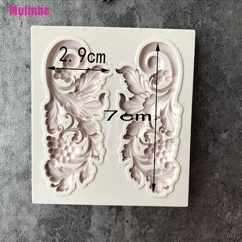Khuôn Silicone Làm Bánh DIY Phong Cách Vintage Tiện Lợi