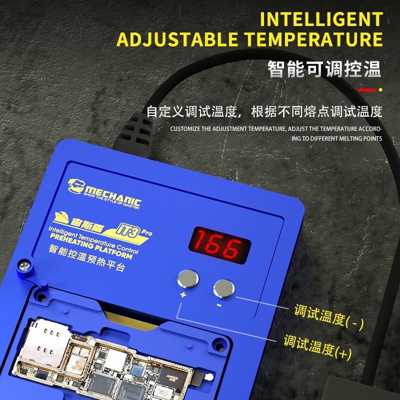 Đế tách main kèm đổ viền chân Từ X đến 13PM + tách CP.U / Fac iT3 Pro Mechanic