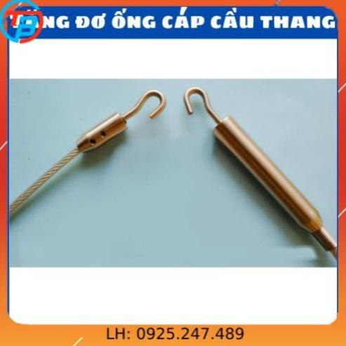 ( Cầu thang) Tăng đơ ống inox 304 phi 6 ly, tăng cáp cầu thang 6mm - CÁP THÉP Thái Bình Vina