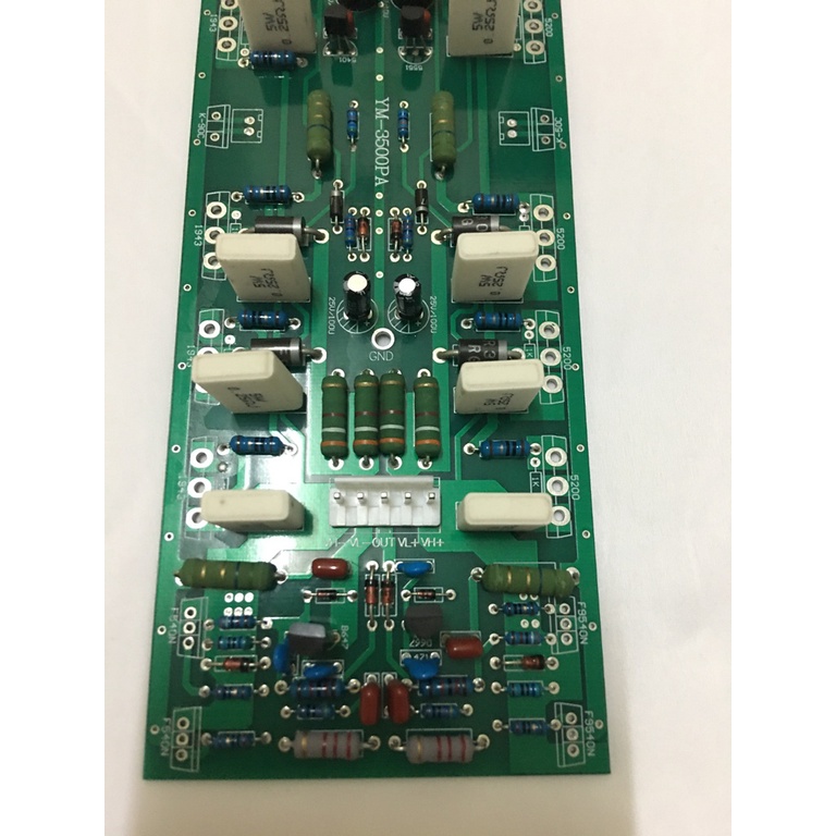 Mạch công suất đẩy Yamaha P5000S class H bù áp 2 cấp nguồn