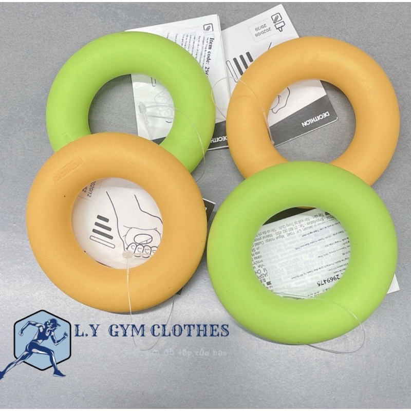 Vòng tập cơ tay cao su, dụng cụ tập gym, tập cơ ngón tay Yoga