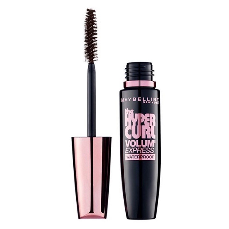 Mascara Maybelline The Hyper Curl Volum Express Waterproof - Very Black