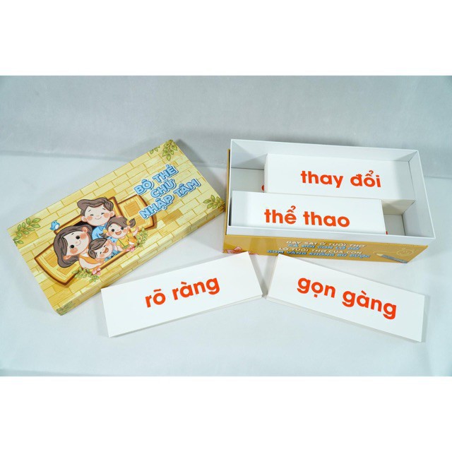 Bộ thẻ cho bé