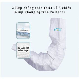 Tã/bỉm dán Baobei size M - 60 miếng (Cho bé 6 - 11kg)