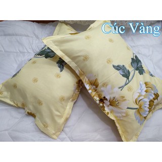 Vỏ gối nằm Cotton poly rẻ (Được chọn mẫu)