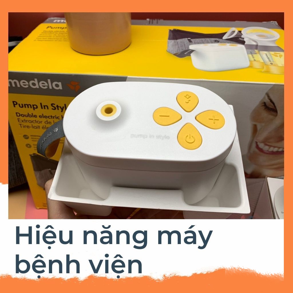 Máy hút sữa Medela Pump Max Flow mới Nguyên tem Chính hãng BH 24 tháng bản đầy đủ / rút gọn