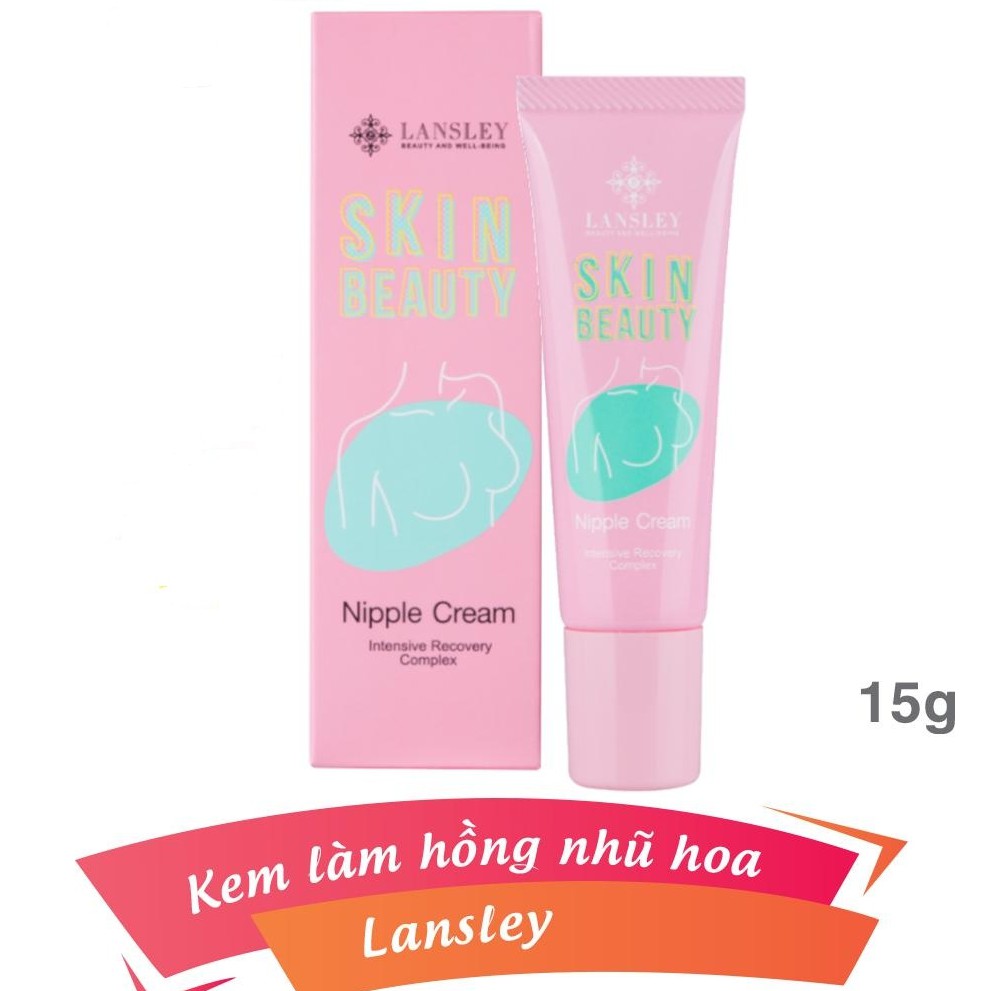 Kem làm hồng nhũ hoa LANSLEY SKIN BEAUTY Nipple Cream ( 15 G ) THÁI LAN