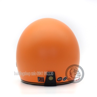 Mũ bảo hiểm 3/4 Napoli Sh Ruby - New (cam)
