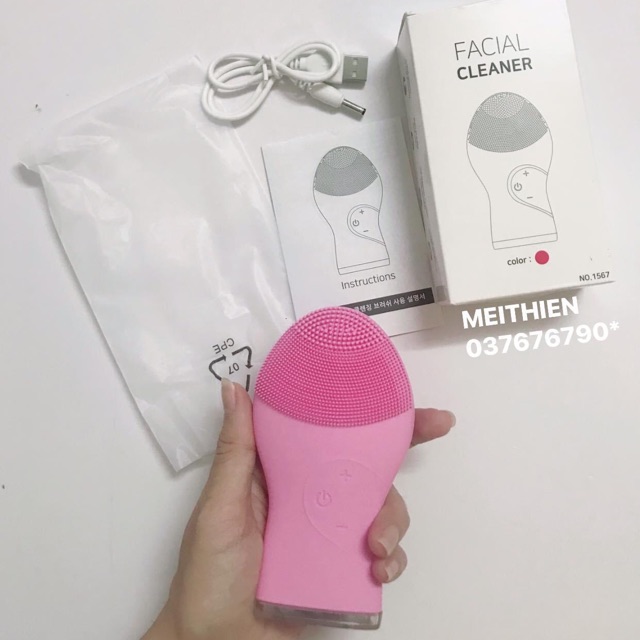 [KIMMY] Máy rửa mặt USMILE màu hồng