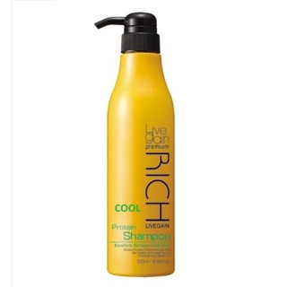 Dầu gội cho tóc hư tổn do hóa chất Protein Livegain Rich - 500ml