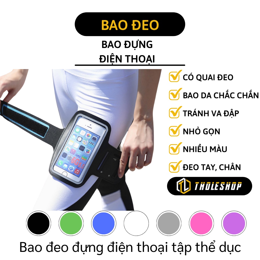 Túi Đựng Điện Thoại Chạy Bộ - Bao Đeo Tay Điện Thoại Tập Thể Dục Chắc Chắn 5473