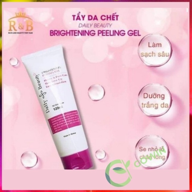 [Chuẩn SPa]Tẩy Da Chết Daily Beauty Brightening Peeling Gel Chính Hãng, Chuyên Sâu,Làm Sạch Da, Dưỡng Ẩm, Chống Lão Hóa