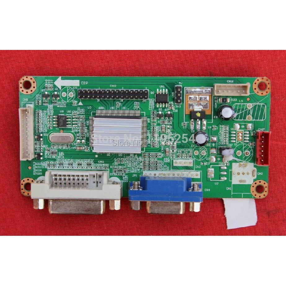 Board giải mã LCD đa năng có DVI và VGA