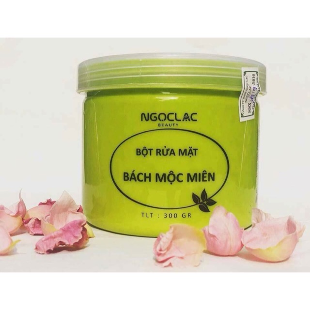 Bột rửa mặt bách mộc miên 