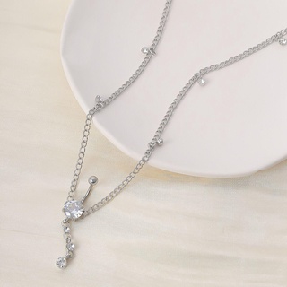 Unmegoni  Dangle  Belly Button Chain