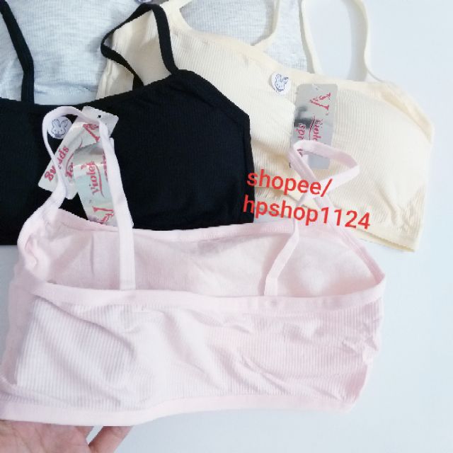 Áo lá bra học sinh cotton tăm 2 dây có đệm ngực 9605 loại đẹp | BigBuy360 - bigbuy360.vn