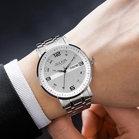 Julius Official | Đồng hồ Julius nam JAH-140 dây thép