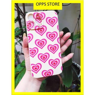 Ốp lưng iphone tim hồng cá tính iphone 7plus/8plus/11/11promax/13/13pro/13promax