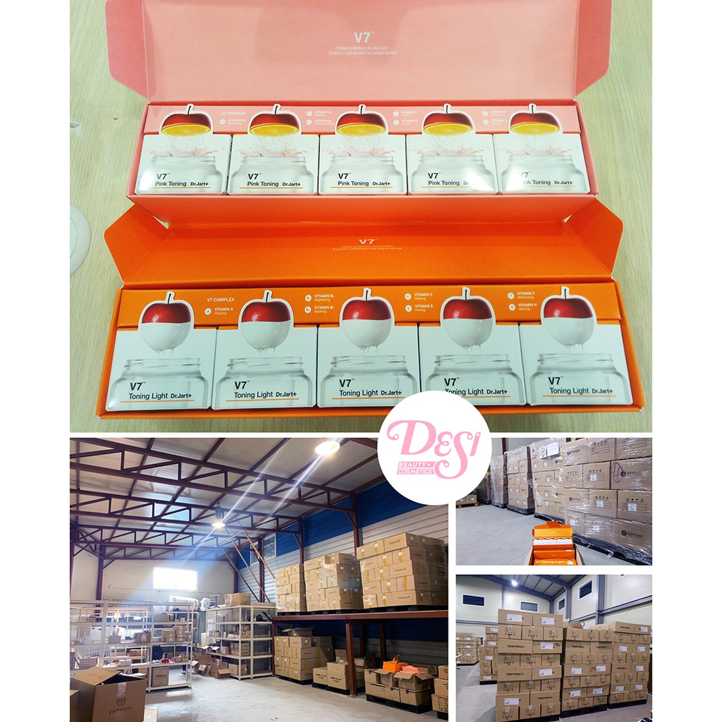 Kem Dưỡng Trắng Tái Tạo Da V7 Toning Light / Pink Toning - Dr.Jart+ | BigBuy360 - bigbuy360.vn