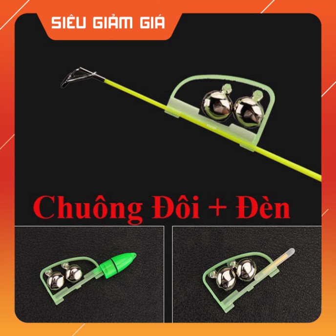[Combo] [Combo] Chuông báo cá chuông câu cá Đèn ngắn chuông cá  [Giá rẻ] [Giá rẻ]