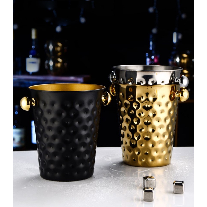 Xô đá 5L inox 304 cho nhà hàng quán bar Millai ML2424