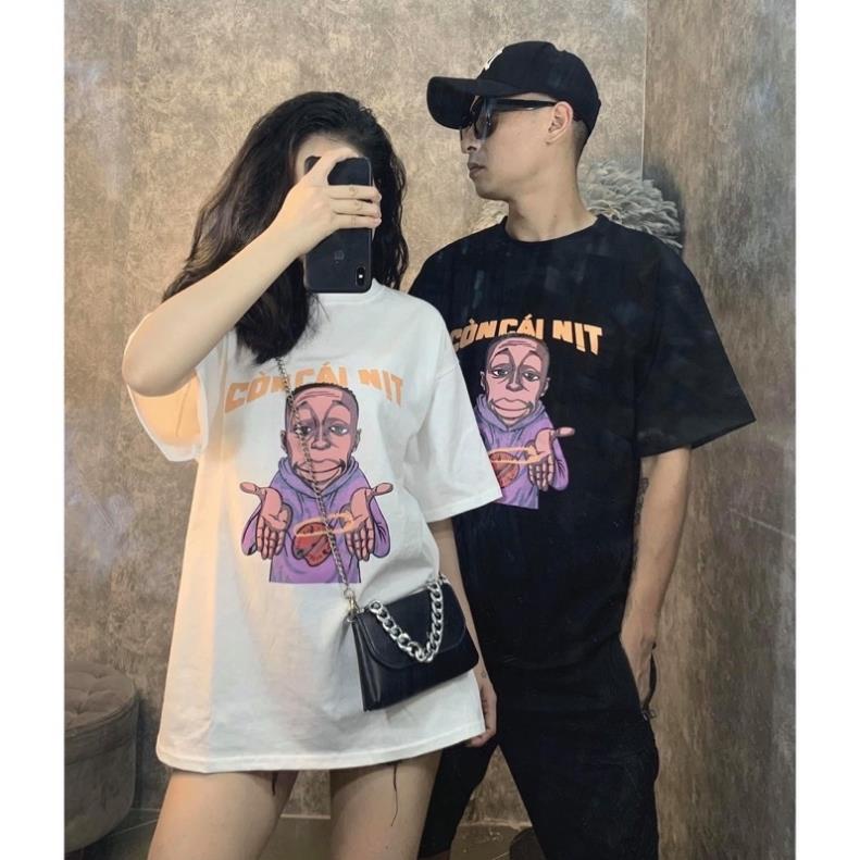 Áo Thun Hè Áo Phông Tay Lỡ Còn Cái Nịt Hottrend Chất Cotton Cổ tròn Form Thụng  Tay Lỡ Nam Nữ Unisex Ulzzang Giá Rẻ