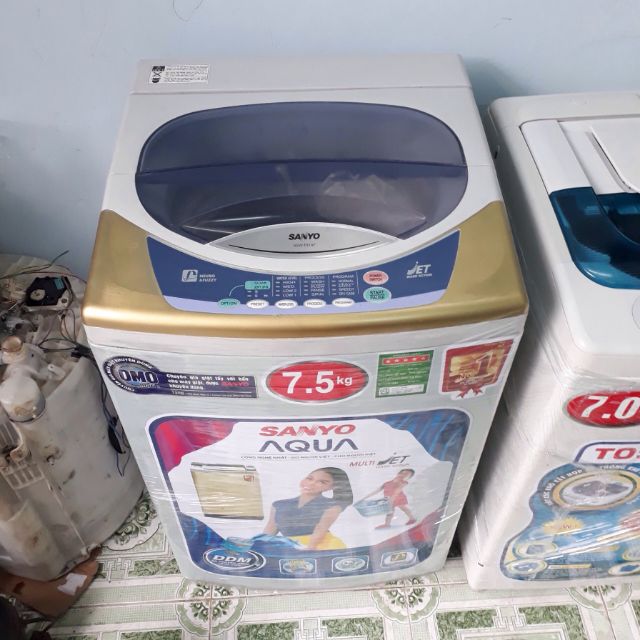 MÁY GIẶT SANYO 7,5KG QUA SỬ DỤNG CÒN ĐẸP