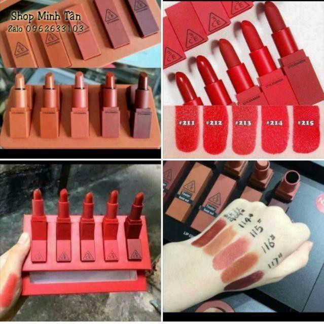 [Hàng Shop] SET 5 SON SIÊU LÌ