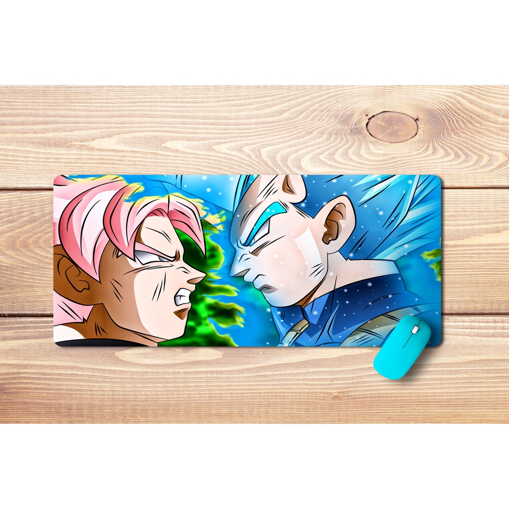 Lót Chuột Anime Dragon Ball, In 3D Kiểu Mới, Cao Su 30x80, 40x90, Dày, Chống Trượt, Nhiều Mẫu