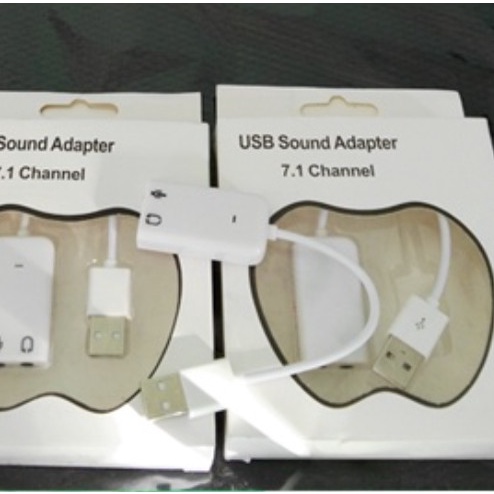 Usb Sound dây 7.1 Dùng cho Laptop Máy bàn